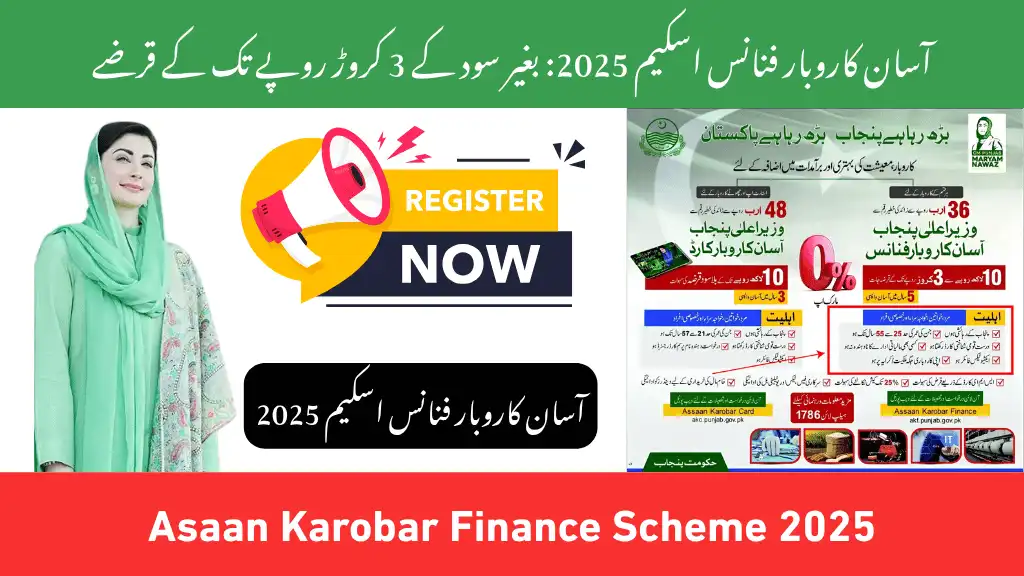 Asaan Karobar Finance Scheme 2025