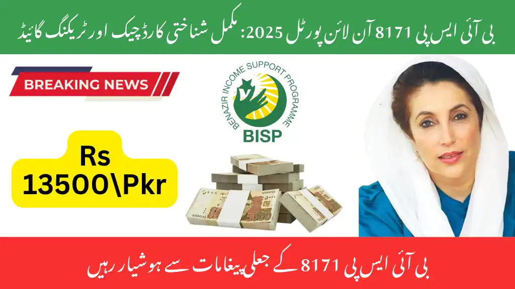 BISP 8171 Online Portal 2025 Full CNIC Check & Tracking Guide
