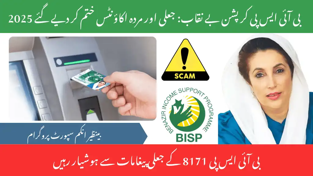 BISP Corruption Exposed Fake and Dead Accounts Removed 2025